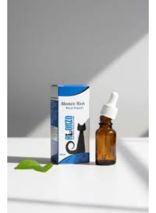 محلول ألونزو رين الفموي لدعم الكلى، دعم صحة الكلى والمسالك البولية للحيوانات الأليفة 50 مل - Image 2